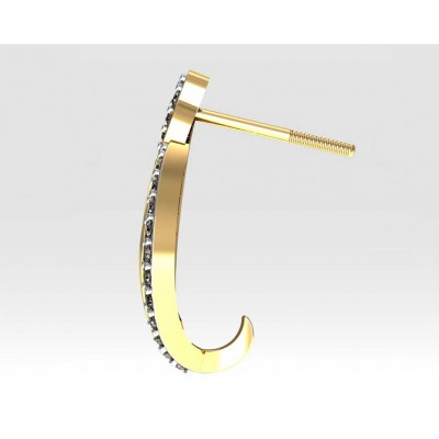 Fancy Diamond Half Balis